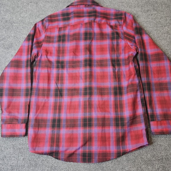 Dixxon Boys Flannel Shirt Size XL Youth Div Plaid Snap Front‎ - Picture 8 of 8